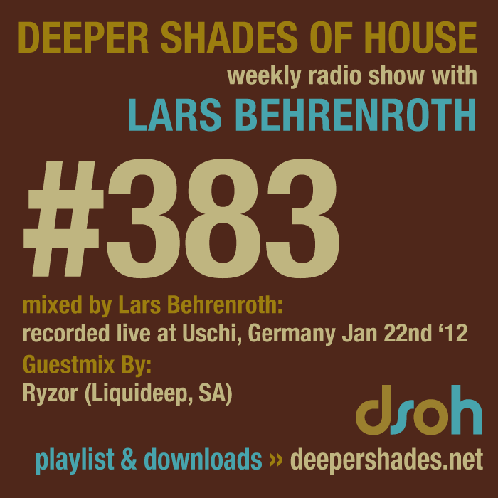 Click here to listen to the latest show DSOH 383 cover art